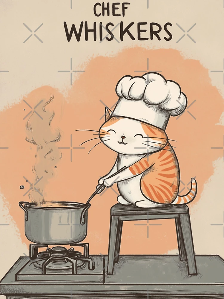 Thumbnail 4 of 4, iPhone Case, Cat Cooking designed and sold by Rtymer.