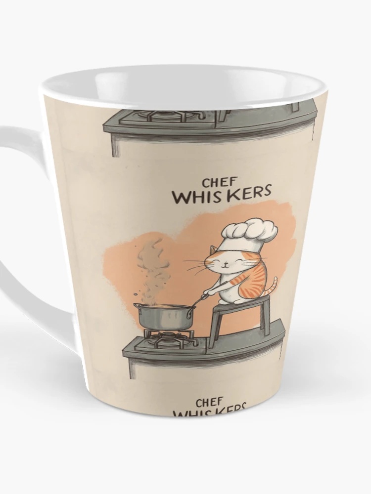 Thumbnail 3 of 4, Coffee Mug, Cat Cooking designed and sold by Rtymer.
