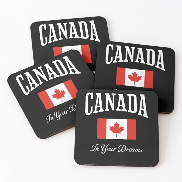 Item preview, Canada in your dreams, for the Canadian, canadian flag  designed and sold by Dahlann.