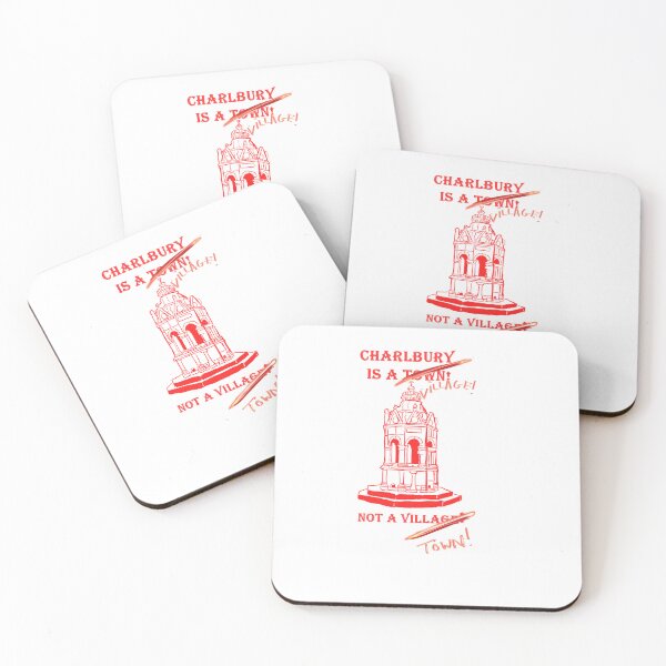 Item preview, Charlbury is a village! Not a town! designed and sold by Christopher Geary.
