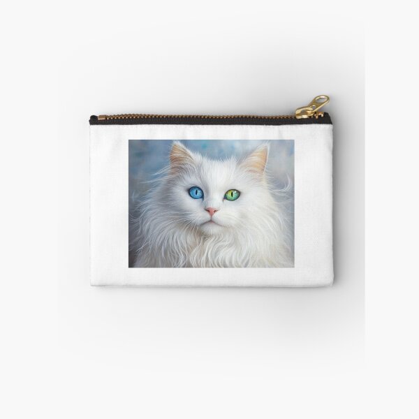 Item preview, Heterochromia-Cat with different colored eyes designed and sold by ACuriousshoppe.