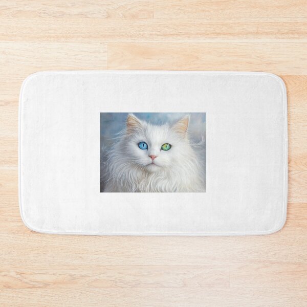 Item preview, Heterochromia-Cat with different colored eyes designed and sold by ACuriousshoppe.