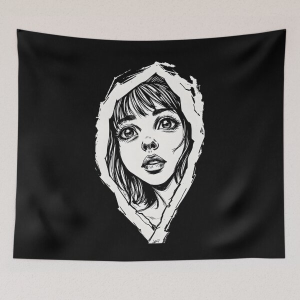 Item preview, Ethereal Ink: Beautiful Girl in the Dark designed and sold by StooreYs.