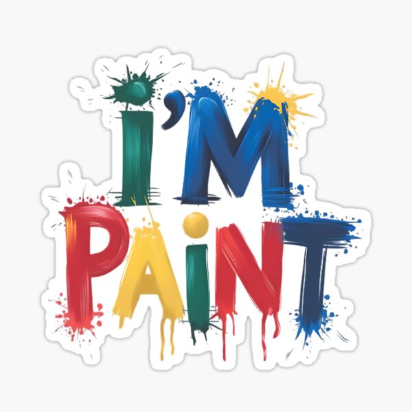 Vista previa del artículo con la obra «Soy pintura», diseñado y vendido por CuteCanvas⭐.