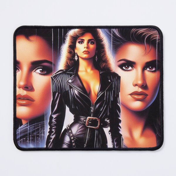 Item preview, 80s Action Leather Woman designed and sold by PulpVintage.