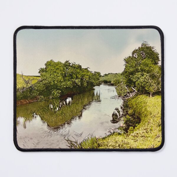 Item preview, Winter Peace, Meander River designed and sold by Richard Klekociuk.
