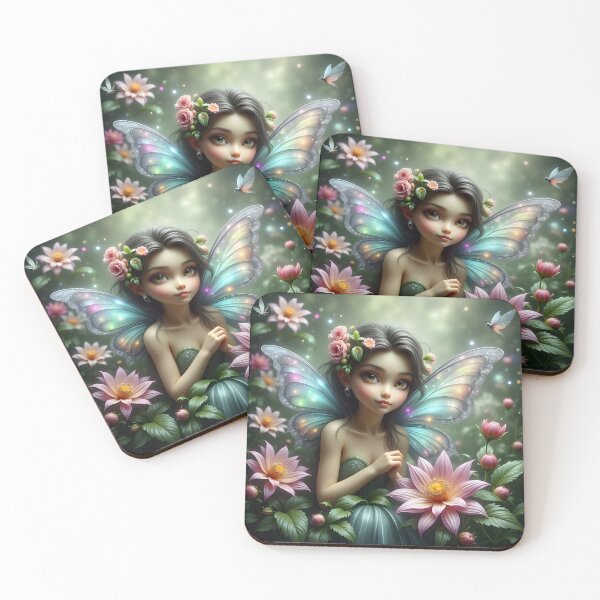 Item preview, Dahlia Fairy- Faerie of the Summer Realm  designed and sold by ACuriousshoppe.