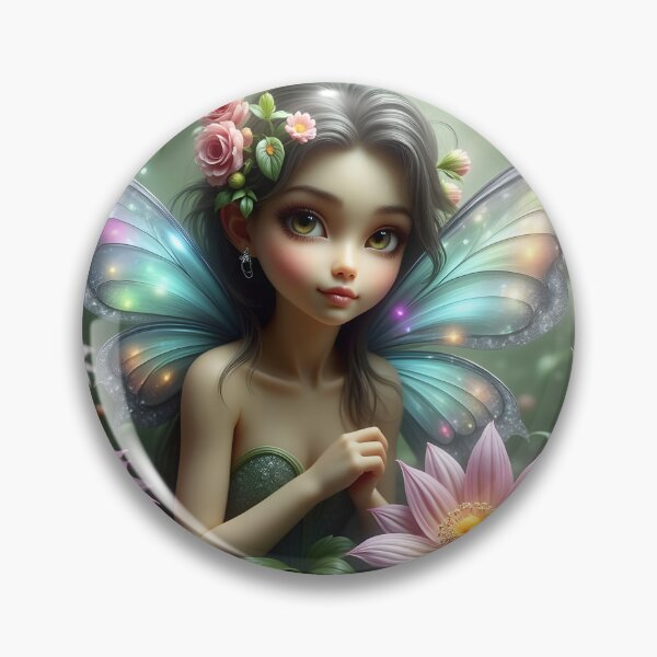 Item preview, Dahlia Fairy- Faerie of the Summer Realm  designed and sold by ACuriousshoppe.