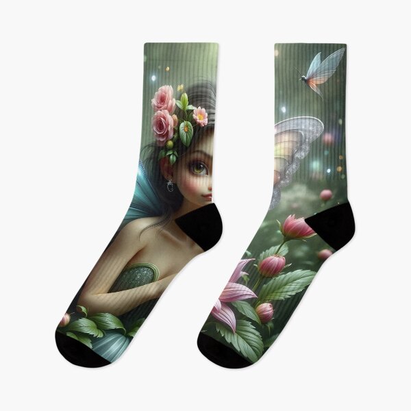 Item preview, Dahlia Fairy- Faerie of the Summer Realm  designed and sold by ACuriousshoppe.