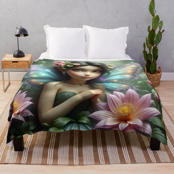 Item preview, Dahlia Fairy- Faerie of the Summer Realm designed and sold by ACuriousshoppe.