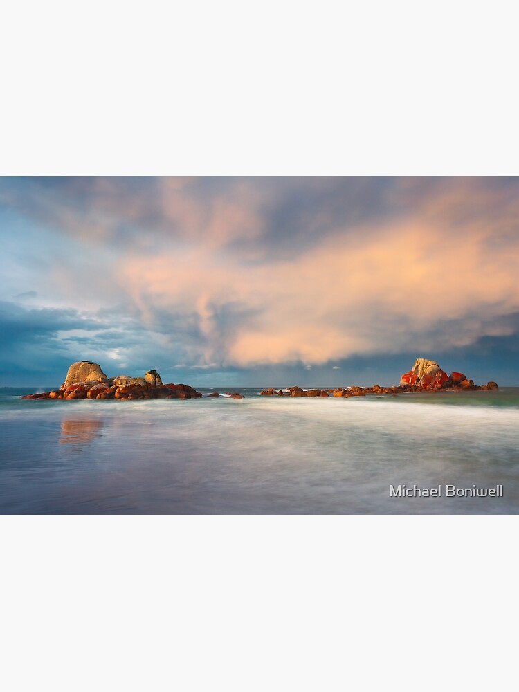Thumbnail 2 of 2, Laptop Skin, Picnic Rocks, Eddystone Pt, Tasmania designed and sold by Chockstone.