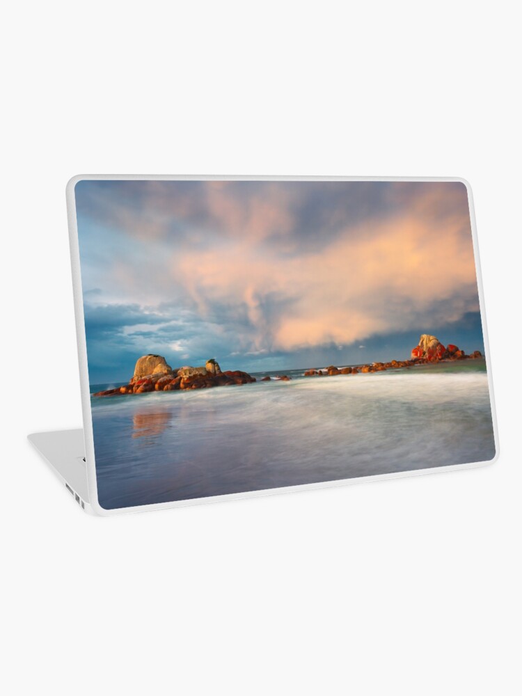 Thumbnail 1 of 2, Laptop Skin, Picnic Rocks, Eddystone Pt, Tasmania designed and sold by Chockstone.