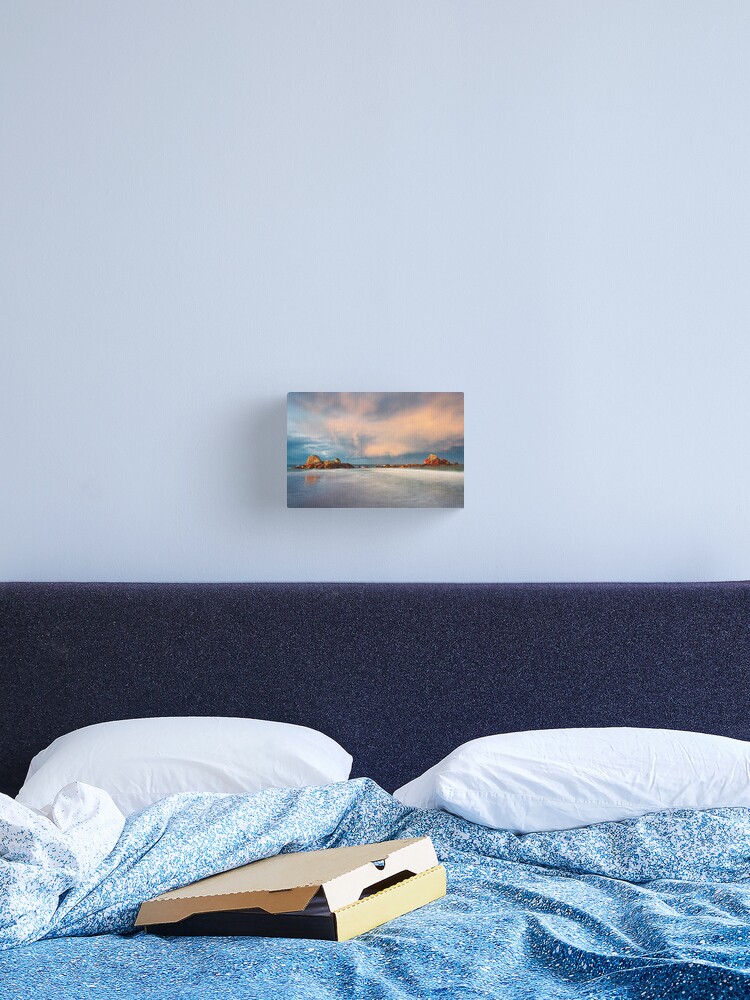 Thumbnail 2 of 3, Canvas Print, Picnic Rocks, Eddystone Pt, Tasmania designed and sold by Chockstone.