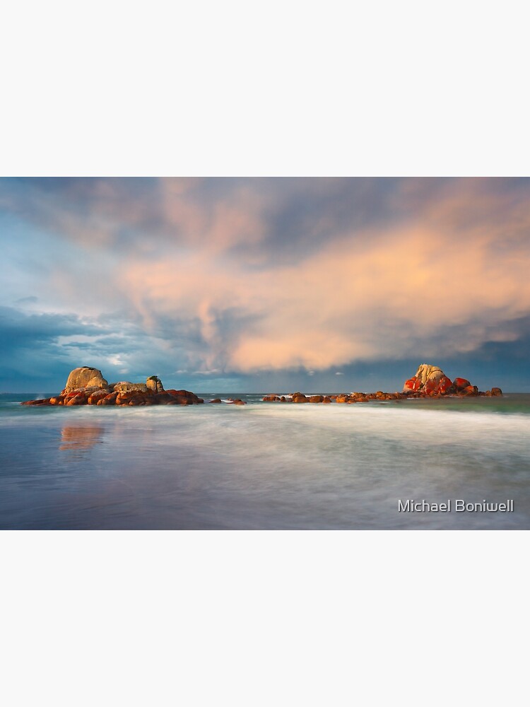 Thumbnail 3 of 3, Poster, Picnic Rocks, Eddystone Pt, Tasmania designed and sold by Chockstone.