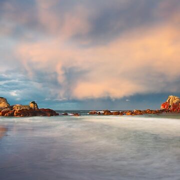 Artwork thumbnail, Picnic Rocks, Eddystone Pt, Tasmania by Michael Boniwell