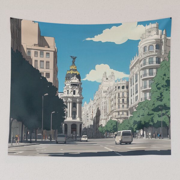 Item preview, Madrid | Anime style designed and sold by ComicsFactory.