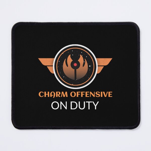 Item preview, Charm Offensive On Duty Stoicism Charisma Self Improvement Psychology T-Shirt designed and sold by All About Merch.