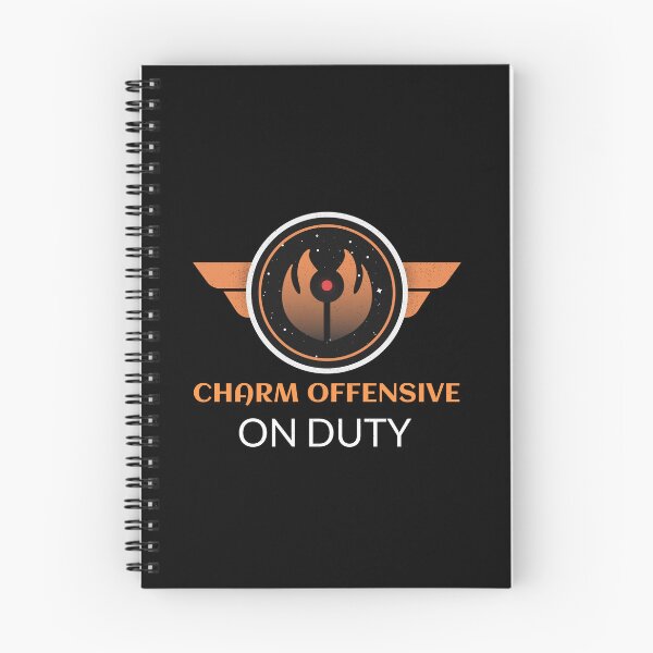 Item preview, Charm Offensive On Duty Stoicism Charisma Self Improvement Psychology T-Shirt designed and sold by All About Merch.