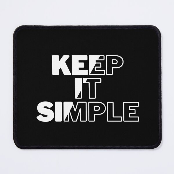 Item preview, Keep it Simple Illustration designed and sold by Divya-Hirodiya.
