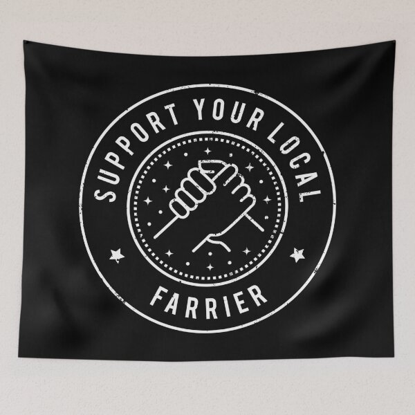 Item preview, Support Your Local Farrier designed and sold by MaryAller.