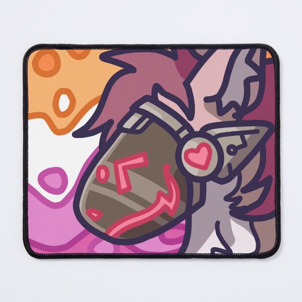 Item preview, Lesbian Protogen Furry Sticker designed and sold by FurAndWhiskersStudio.