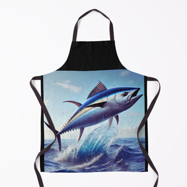 Item preview, Bluefin Tuna Jumping in Ocean designed and sold by BackgroundND.