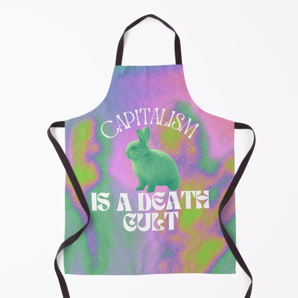 Item preview, Capitalism is A Death Cult | Cute Bunny Remix designed and sold by AnimaliaStar.