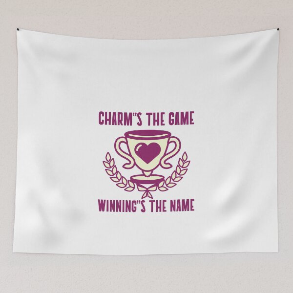 Item preview, Charm's The Game, Winning's My Name Stoicism Charisma Self Improvement Psychology T-Shirt designed and sold by All About Merch.