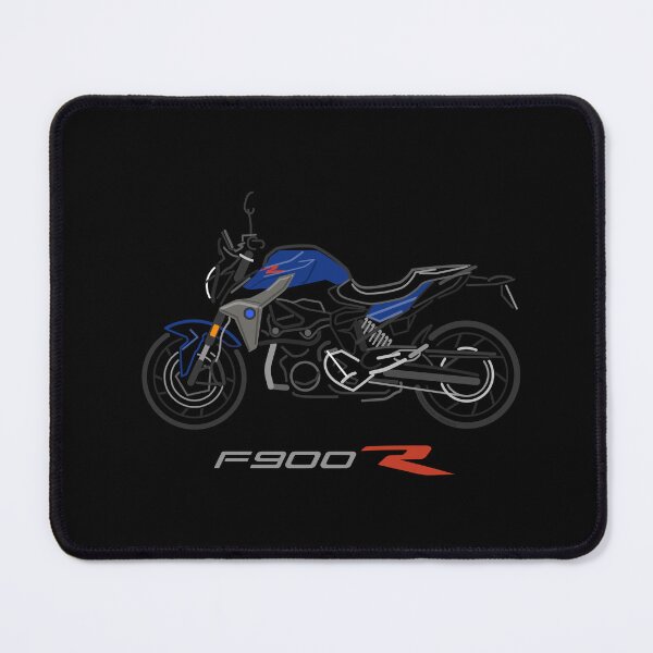 Artikelvorschau, Motorrad 900 R blau entworfen und verkauft von Dress2Drive.