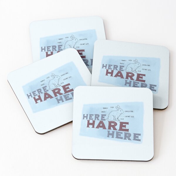 Item preview, Here Hare Here designed and sold by Chloë, Natalie, & Sam Buse.