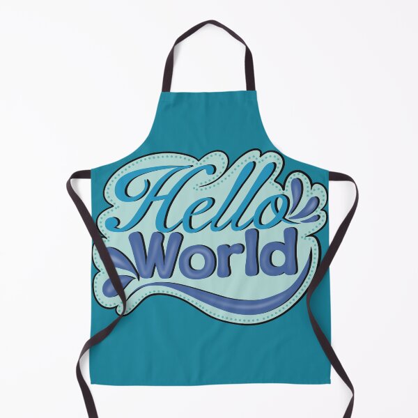 Item preview, Hello World designed and sold by Creative_verse108.
