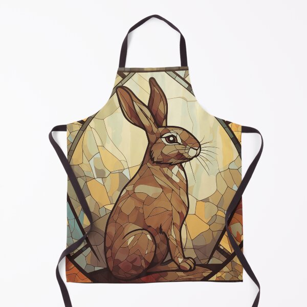 Item preview, Rabbit in Stained Glass designed and sold by RedHandedOD.