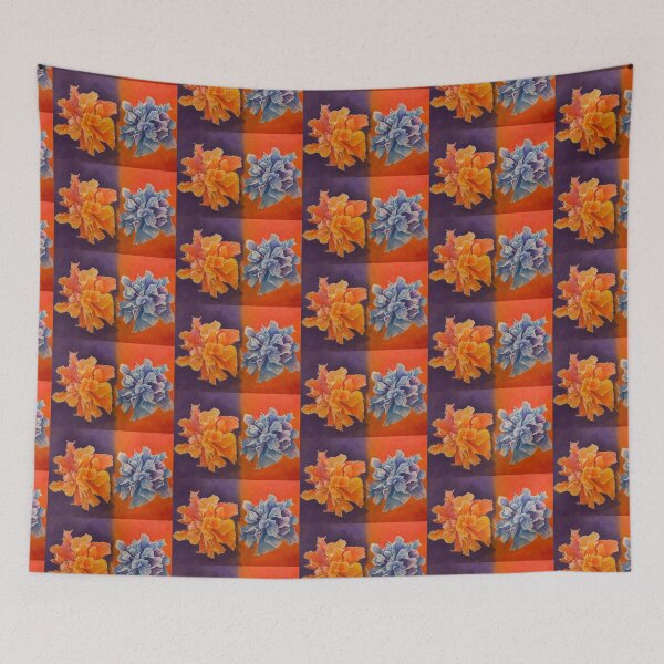 Item preview, Duel Opposing Flowers designed and sold by ArtbyTerrieD.