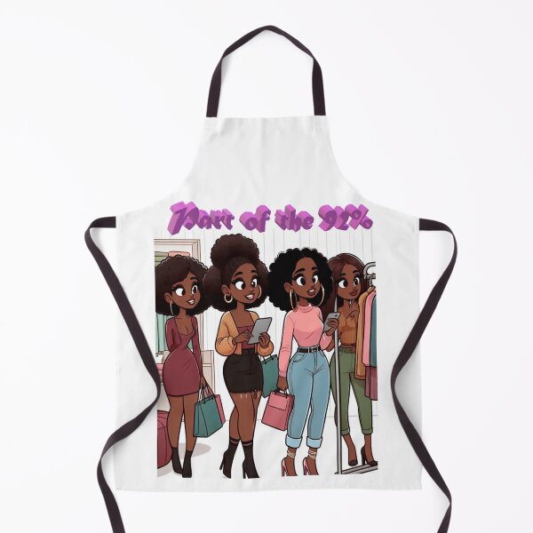 Item preview, Black girls shopping designed and sold by Kimmy and Zamiah Art.