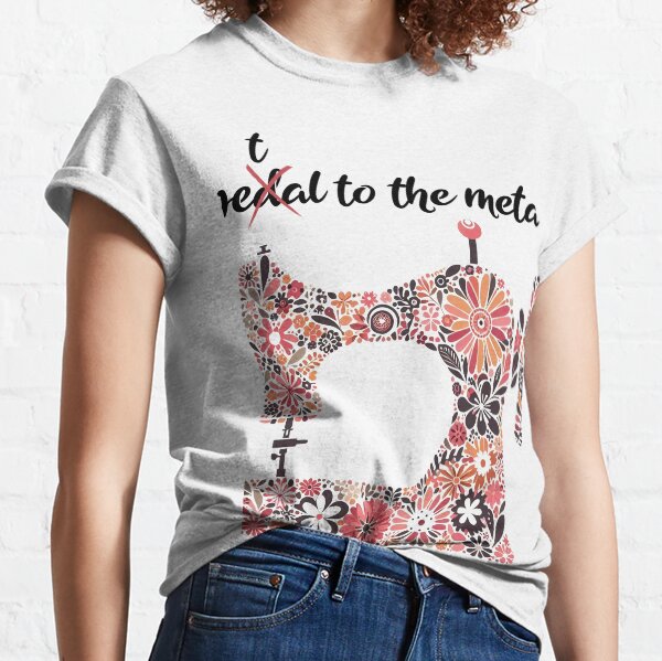 Item preview, floral sewing machine Sewing and Flowers designed and sold by EwaVerse.