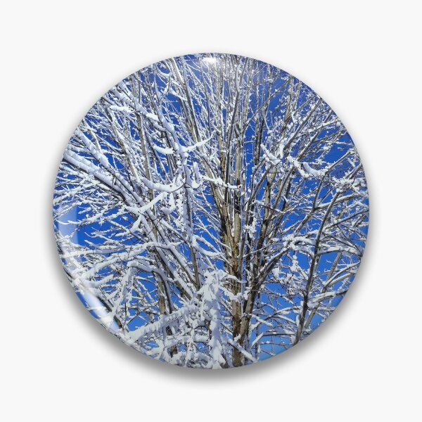 Item preview, Snowy Tree Branches designed and sold by bjtomiko.