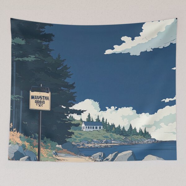 Item preview, Maine state | Anime style designed and sold by ComicsFactory.