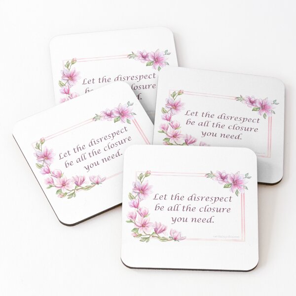 Item preview, Self-Respect & Closure Empowerment Quote designed and sold by CandaceCynthia.