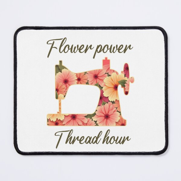 Item preview, Sewing Flowers & Women's Humor designed and sold by EwaVerse.