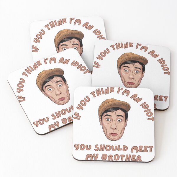 Item preview, If You Think I'm an Idiot, You Should Meet My Brother – Perfect for Sibling Humor! designed and sold by Vivid Art Zone.