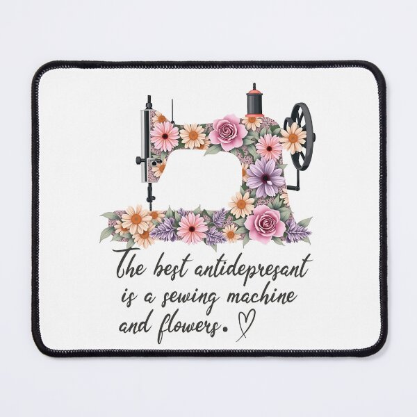 Item preview, Sewing & Flowers: the best antidepresant designed and sold by EwaVerse.