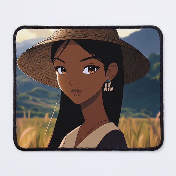 Item preview, Malagasy woman | Anime style designed and sold by ComicsFactory.