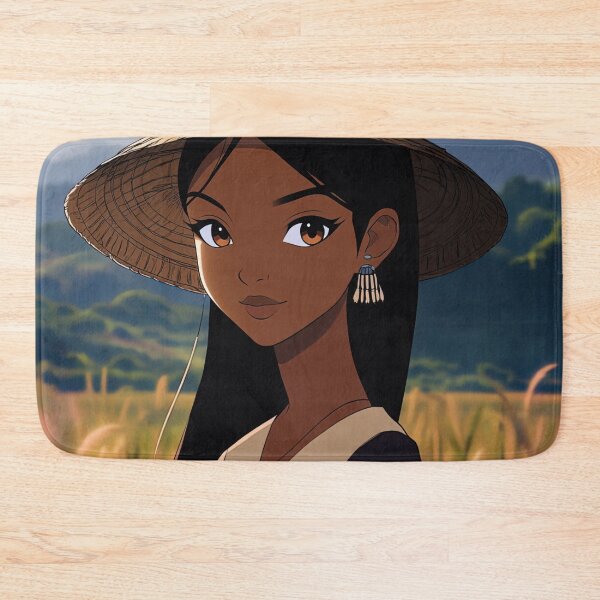 Item preview, Malagasy woman | Anime style designed and sold by ComicsFactory.