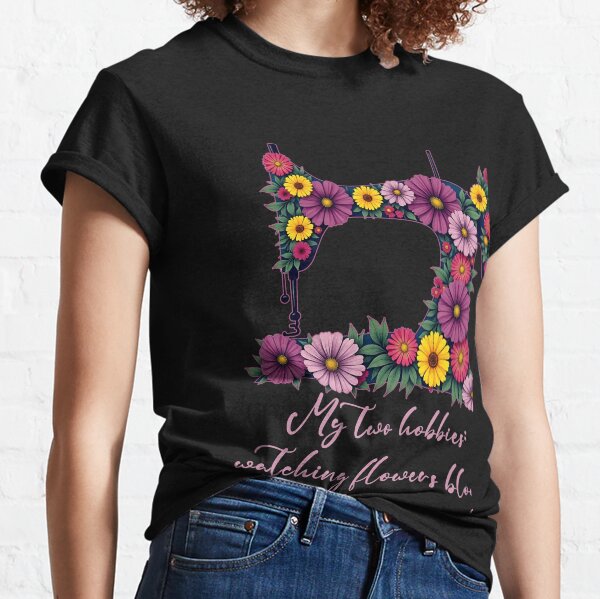 Item preview, Sewing machine & Flowers: Fun for Women designed and sold by EwaVerse.