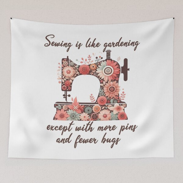 Item preview, Sewing Flowers & Sarcasm: Women’s Humor designed and sold by EwaVerse.