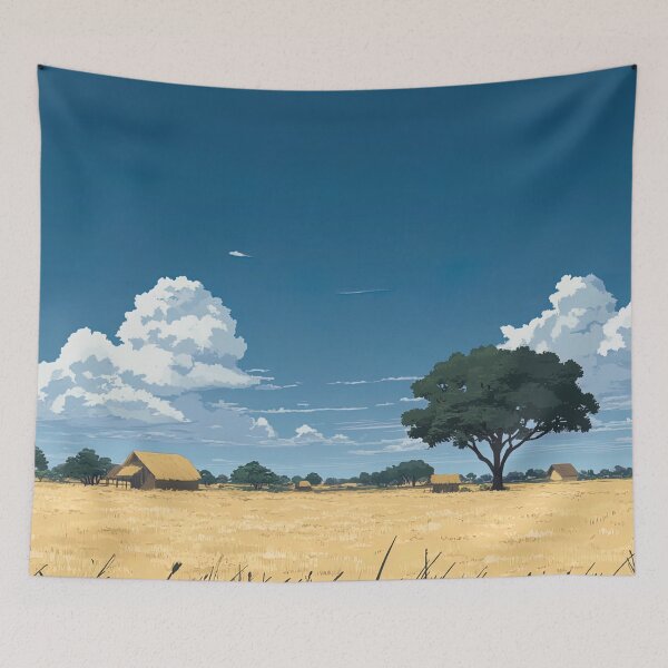 Item preview, Malawi landscape | Anime style designed and sold by ComicsFactory.