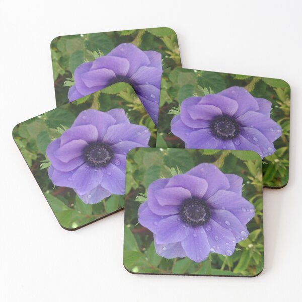 Item preview, Purple anemone after rain  designed and sold by LittleBettyMakes.