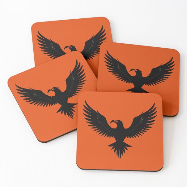 Item preview, Black Raptor Thunderbird Sigil designed and sold by hauntedtees.
