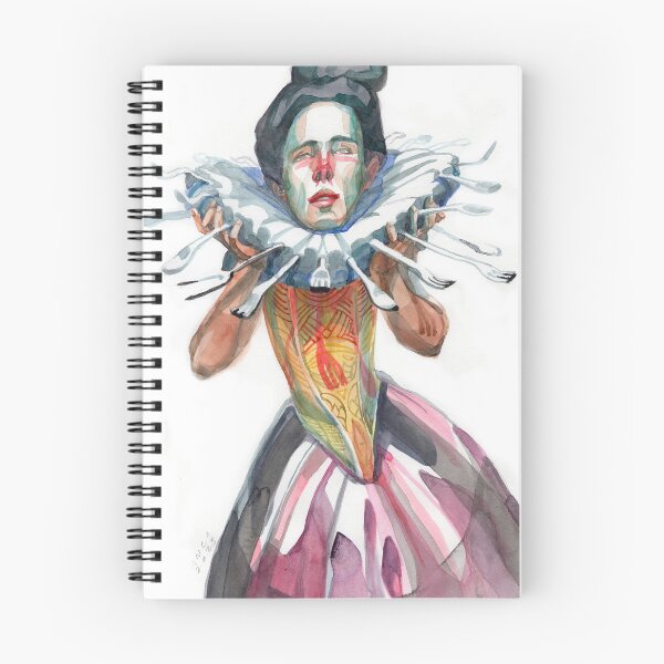 Item preview, Lady with tableware  designed and sold by TerezaAndFranz.
