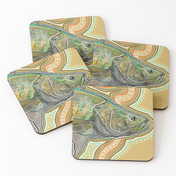 Item preview, Murray Cod Dreaming designed and sold by TrevorHawkinsArt.
